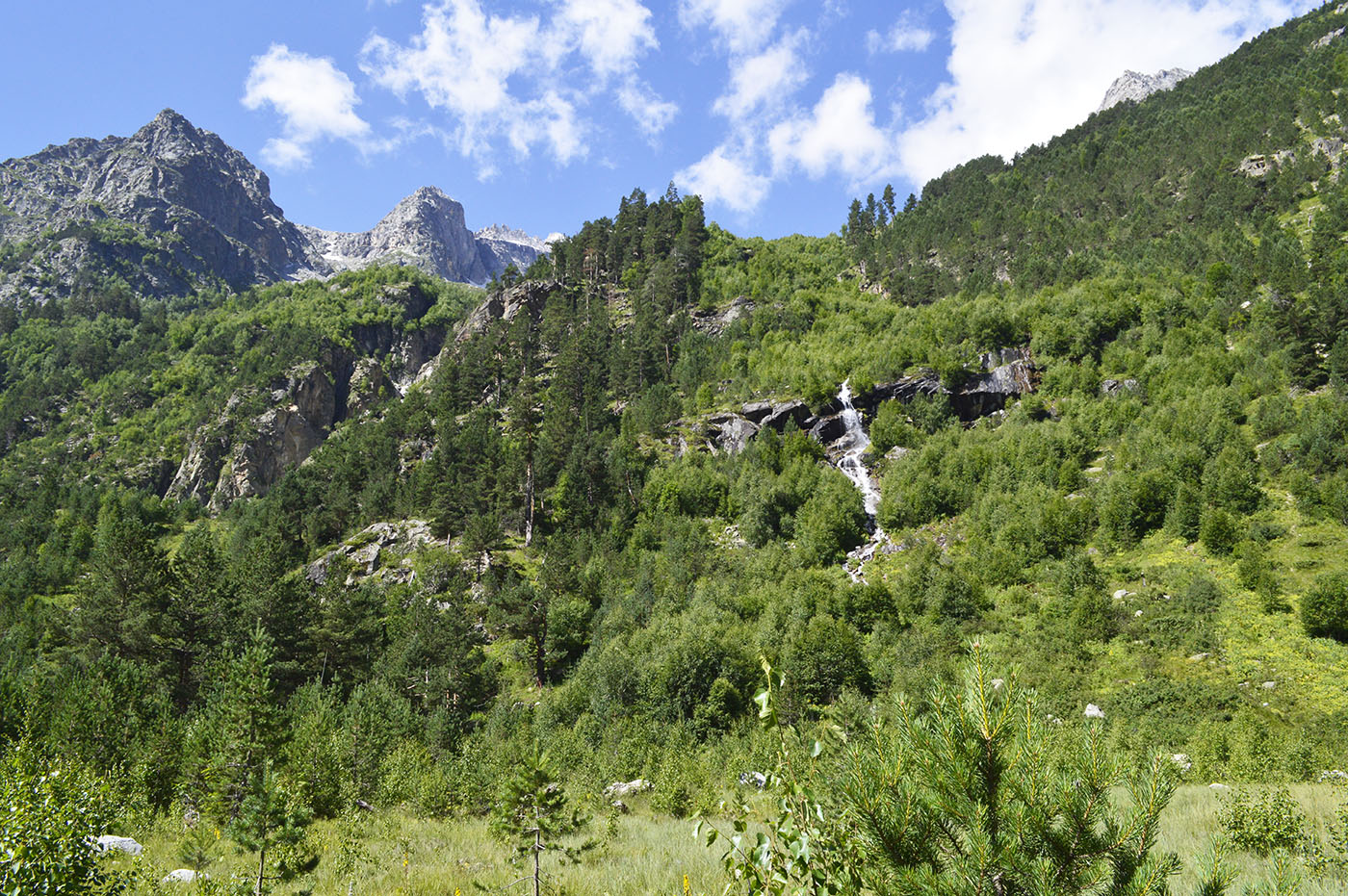 Ущелье Чиринкол, изображение ландшафта.