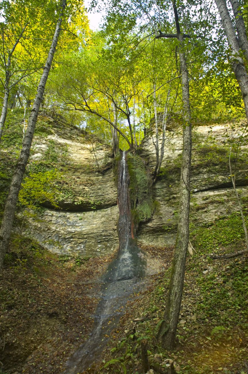 Водопад Аминовский, image of landscape/habitat.