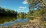 Сурский затон, image of landscape/habitat.