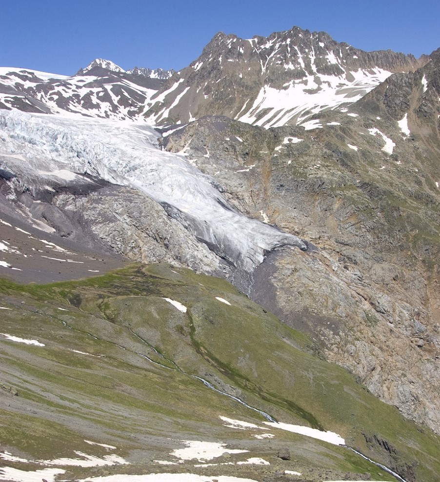 Ледник Терскол, image of landscape/habitat.