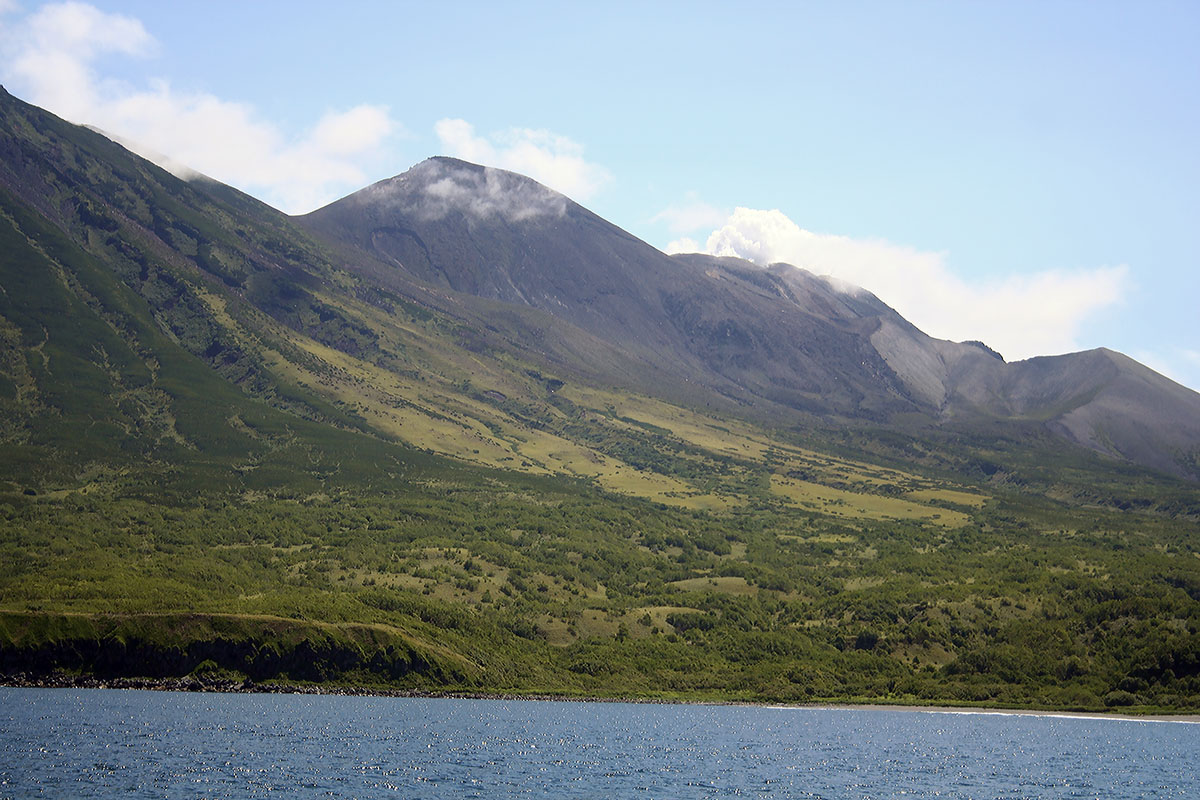 Вулкан Медвежий, image of landscape/habitat.