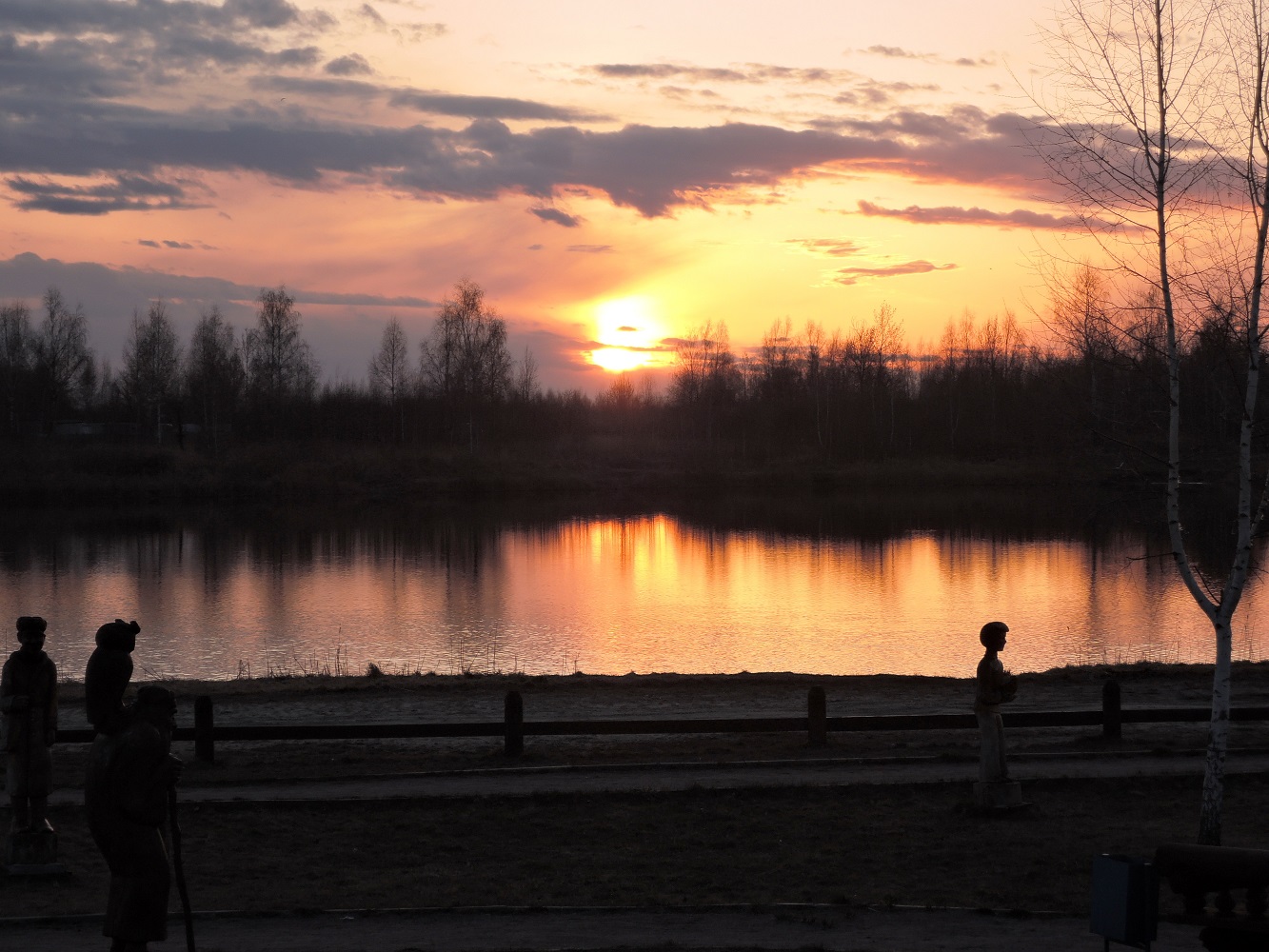 Стахановское озеро, image of landscape/habitat.