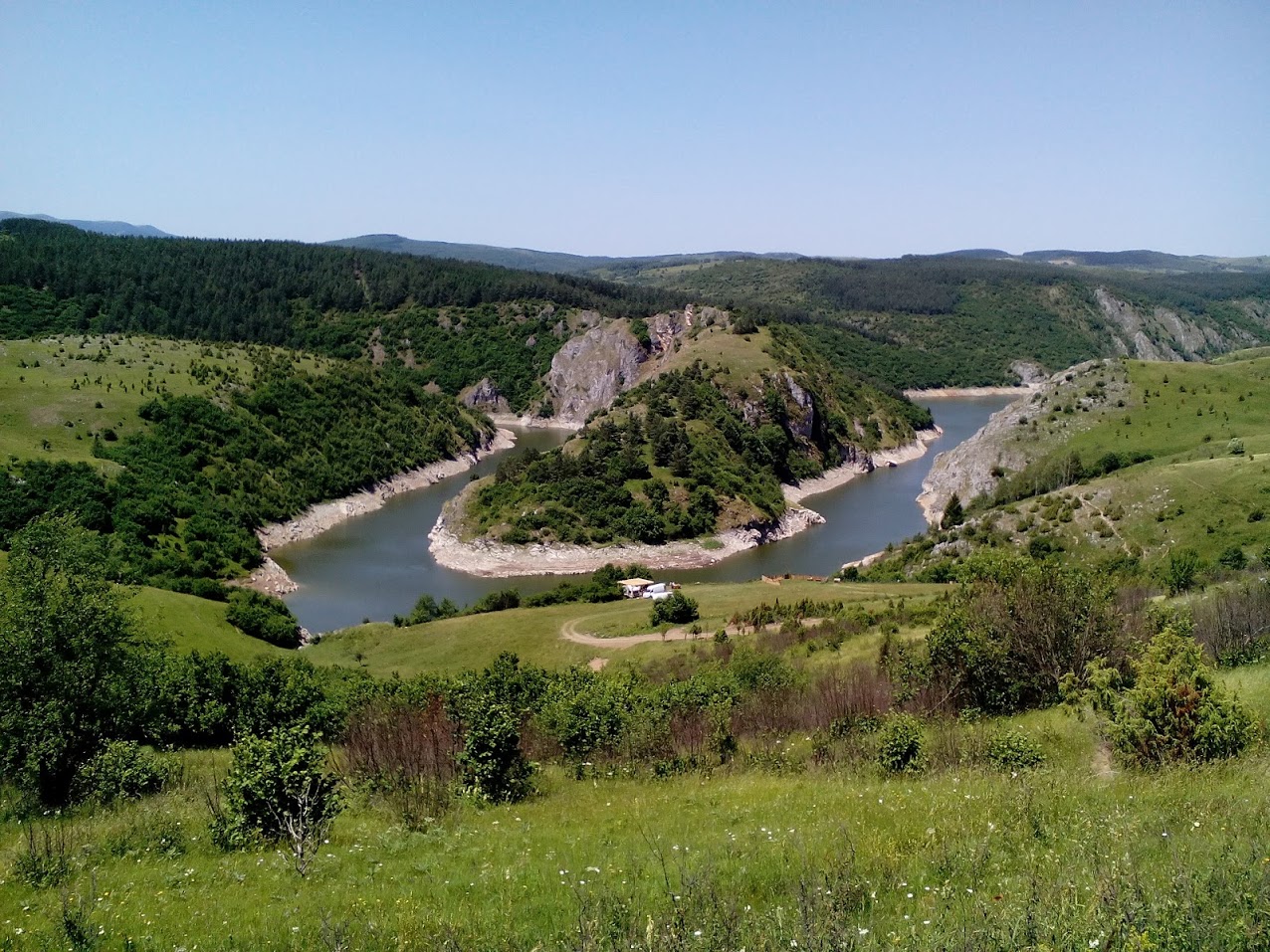 Сјеница озеро, изображение ландшафта.