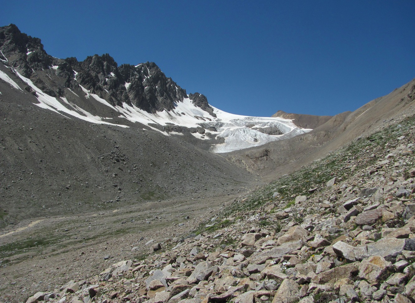 Долина реки Ирикчат, image of landscape/habitat.