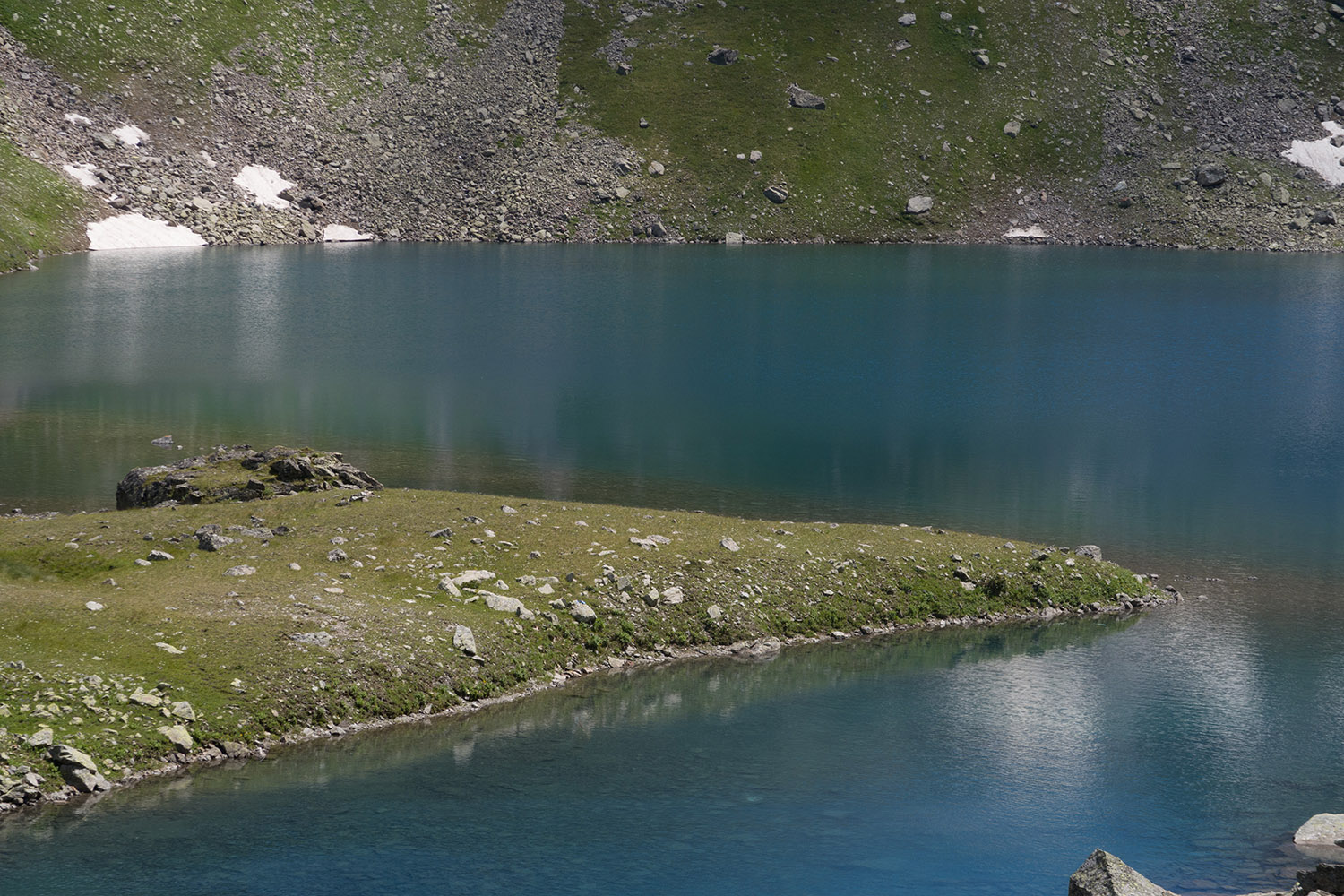 Озеро Тихое, изображение ландшафта.