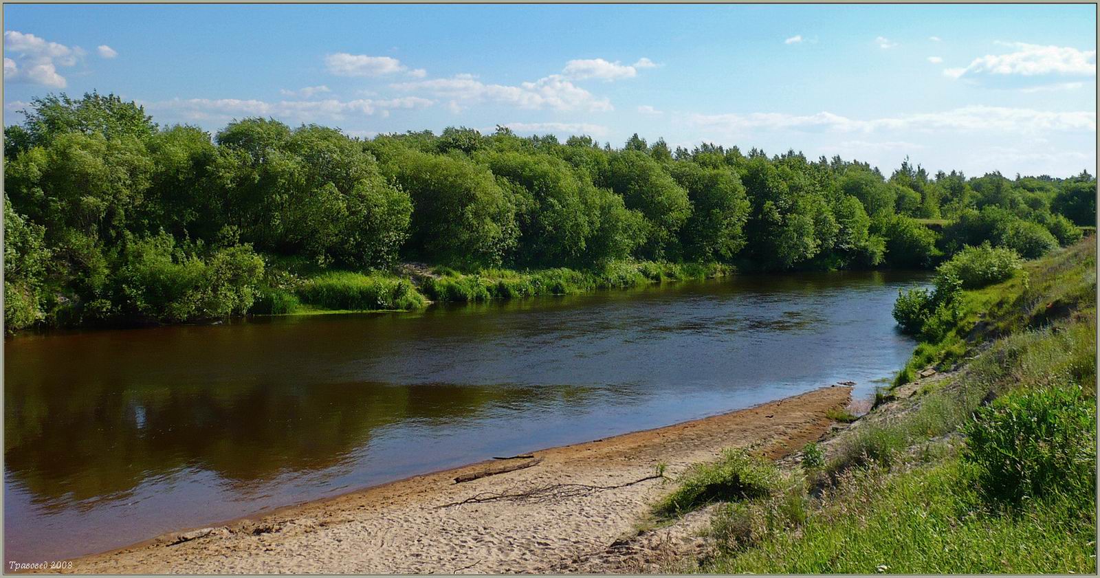 Пойма р. Линда, image of landscape/habitat.