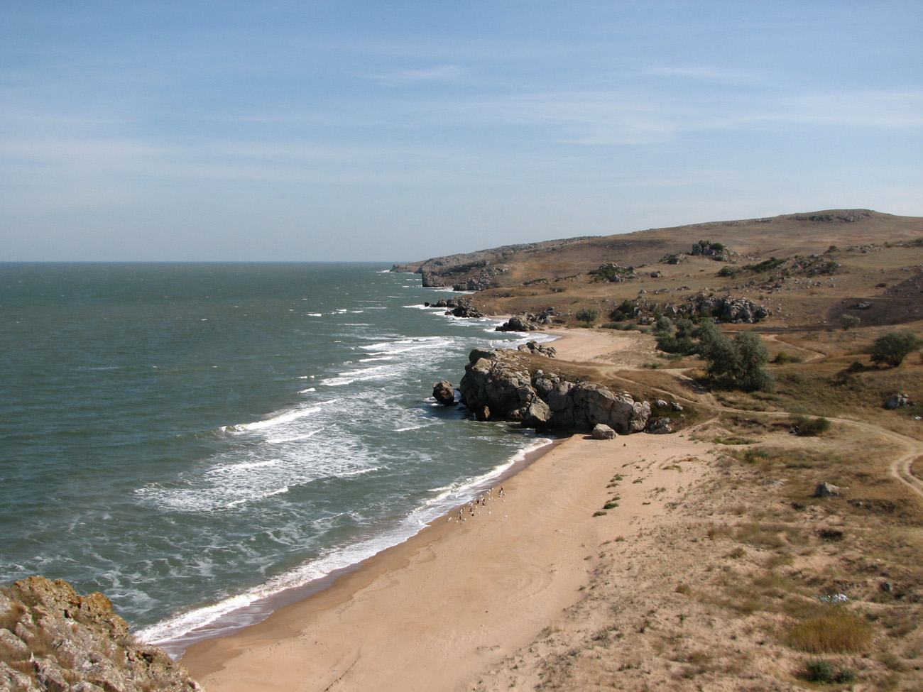 Караларская степь, image of landscape/habitat.