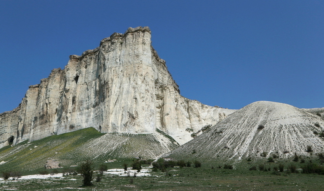 Белая Скала (Ак-Кая), изображение ландшафта.