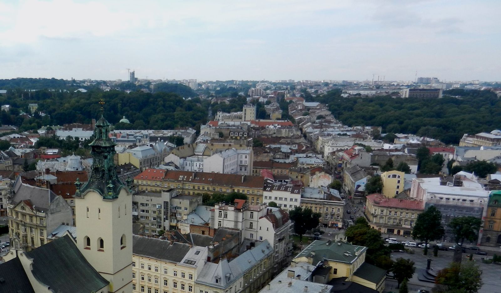 Парки Львова, изображение ландшафта.