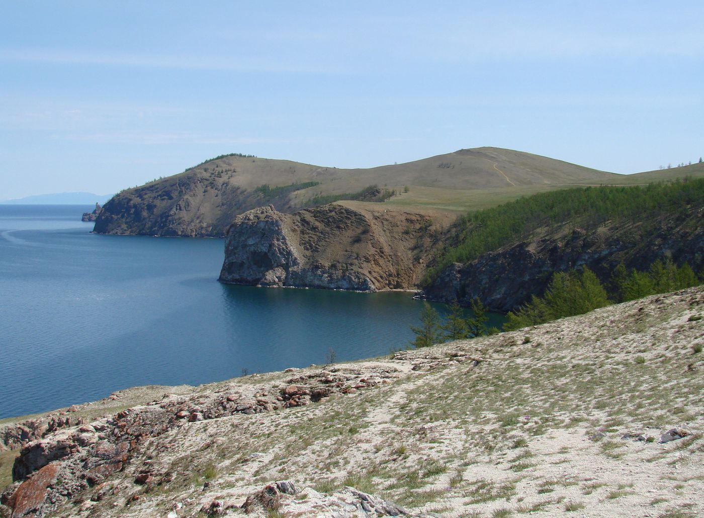 Мыс Саган-Хушун, изображение ландшафта.