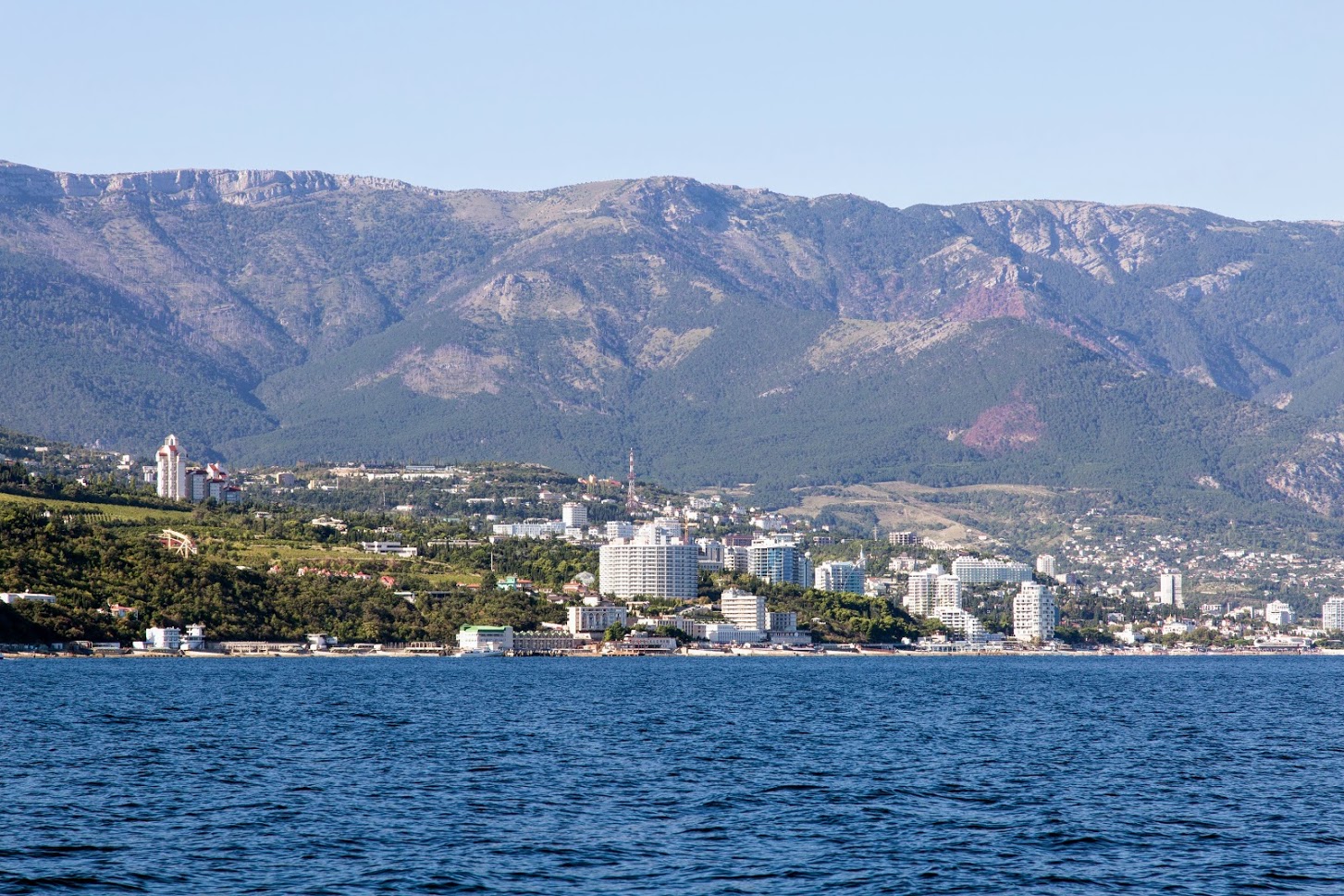 Ялта и окрестности, изображение ландшафта.