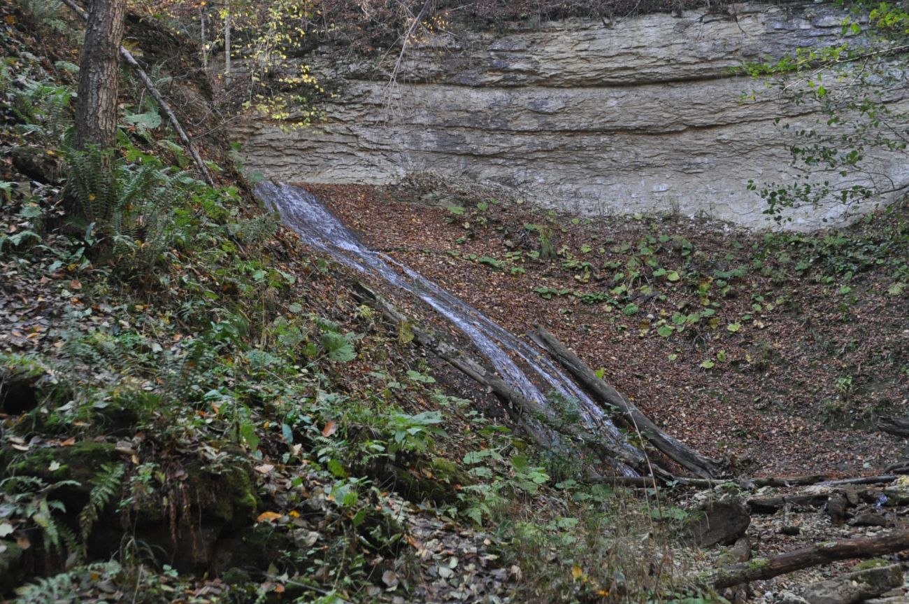 Водопад Аминовский, image of landscape/habitat.