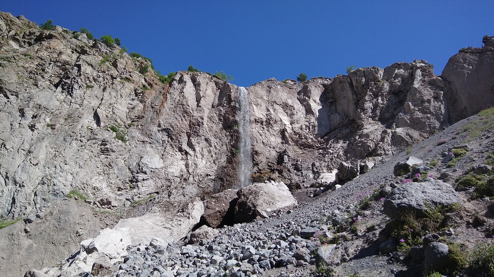 Ручей Нижний Малый Азау, image of landscape/habitat.