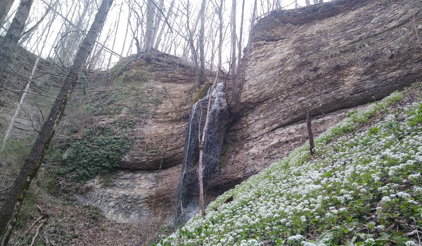 Водопад Аминовский, image of landscape/habitat.