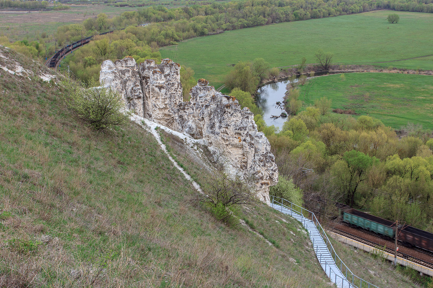 Дивногорье, изображение ландшафта.