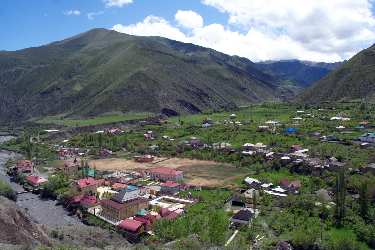 Окрестности села Курукал, изображение ландшафта.