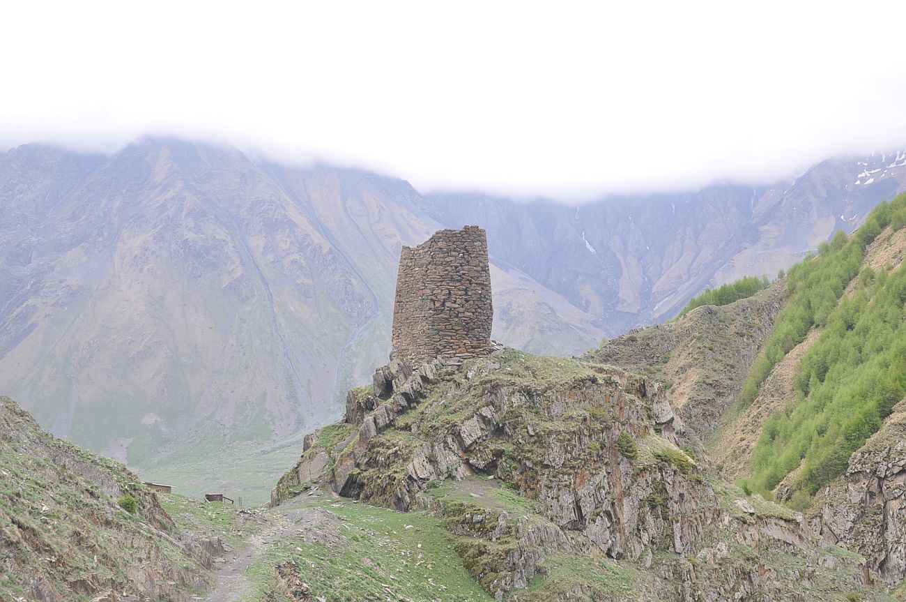 Гора Казбек, image of landscape/habitat.