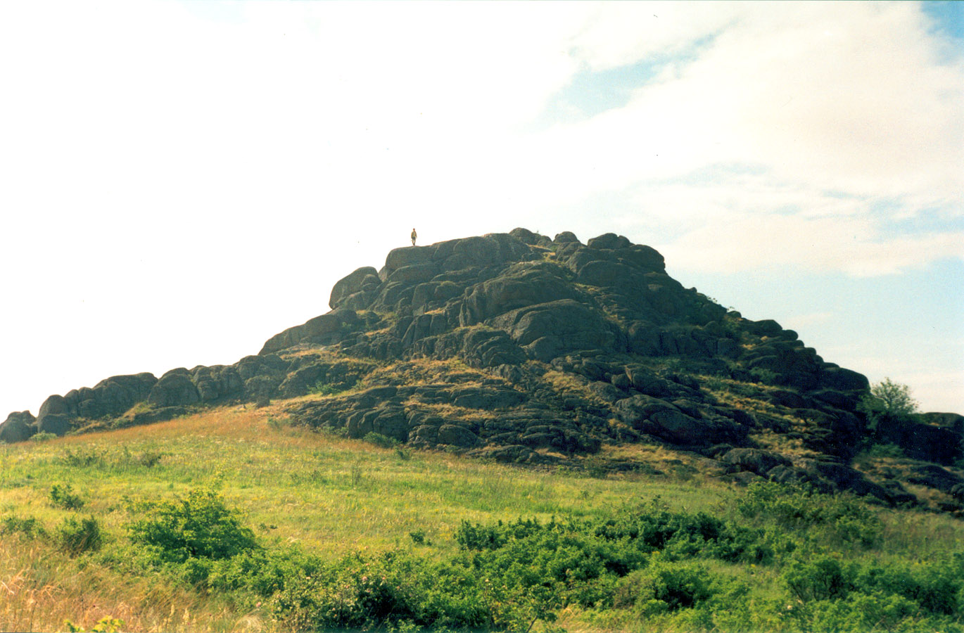 Заповедник "Каменные Могилы", image of landscape/habitat.