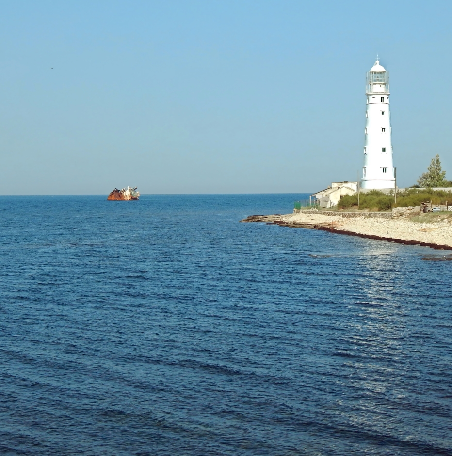 Мыс Тарханкут, image of landscape/habitat.