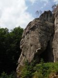 Скалы Довбуша, изображение ландшафта.