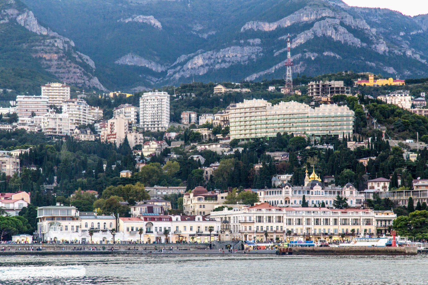 Ялта и окрестности, изображение ландшафта.