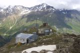 Метеостанция на горе Чегет, image of landscape/habitat.