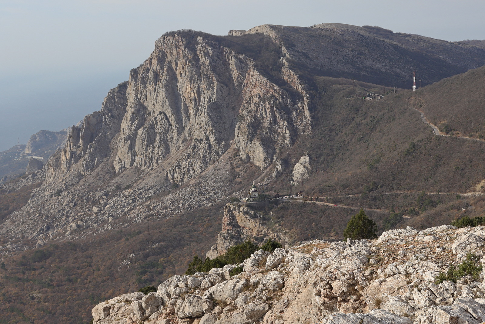 Байдарская Яйла, изображение ландшафта.