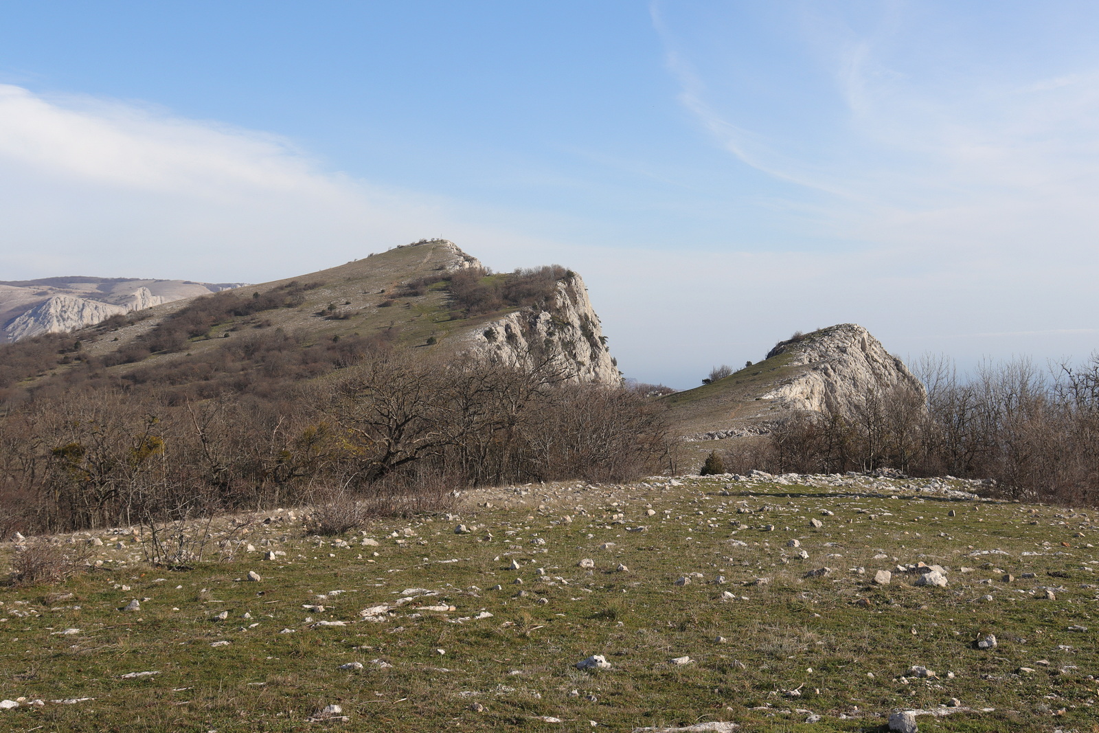 Ай-Петринская яйла, изображение ландшафта.