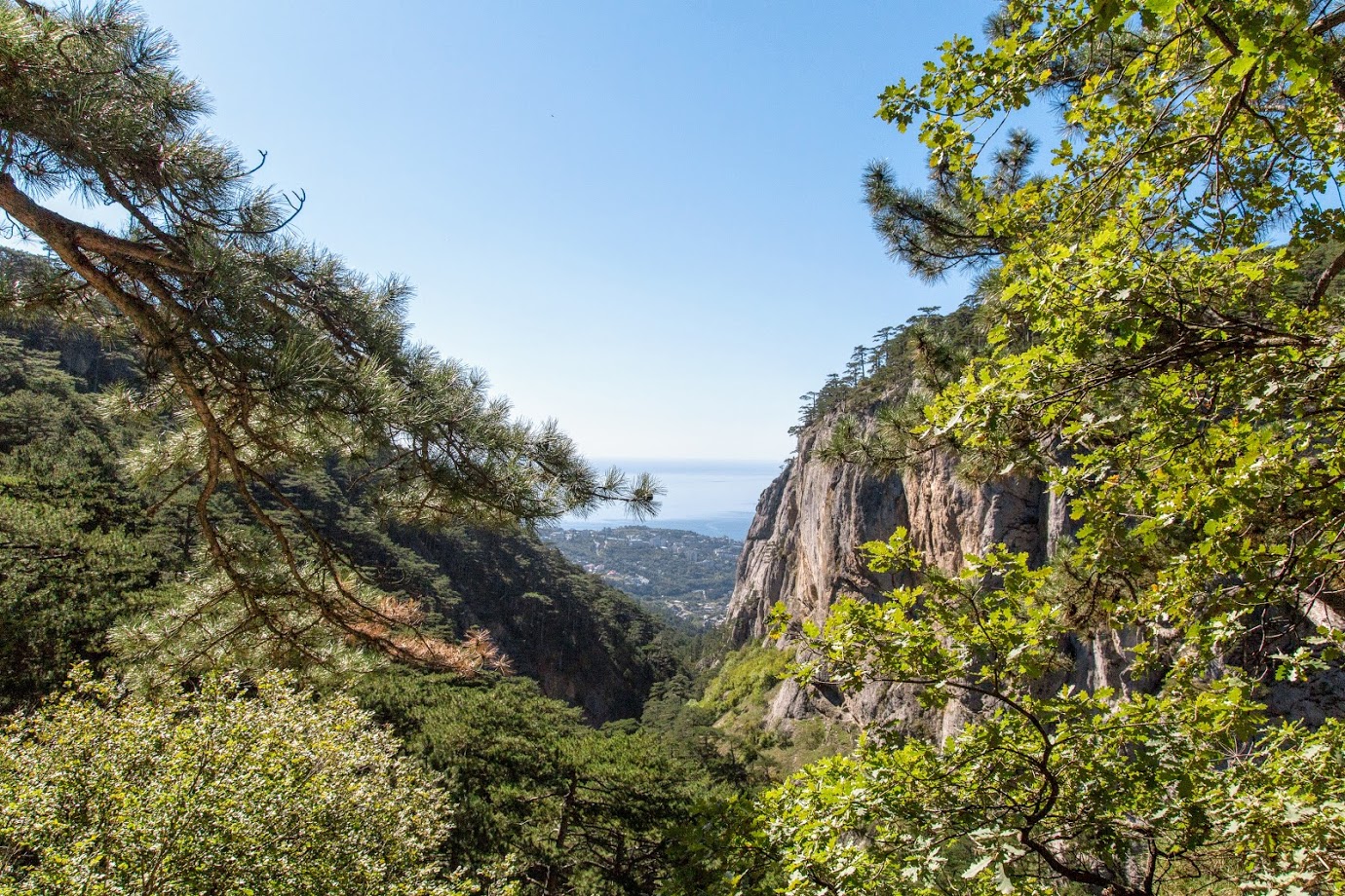 Ущелье Уч-Кош, image of landscape/habitat.