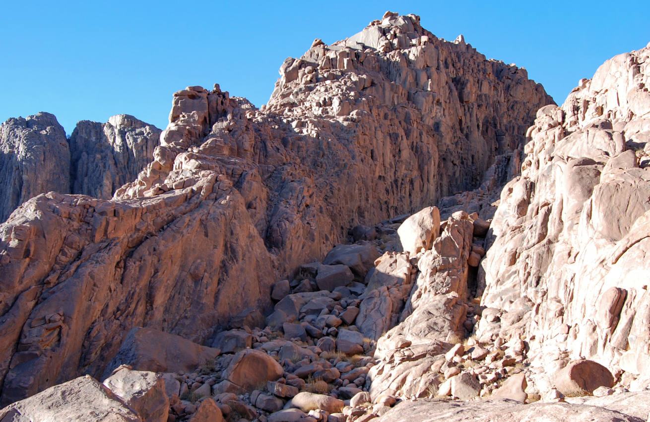 Гора Моисея, image of landscape/habitat.