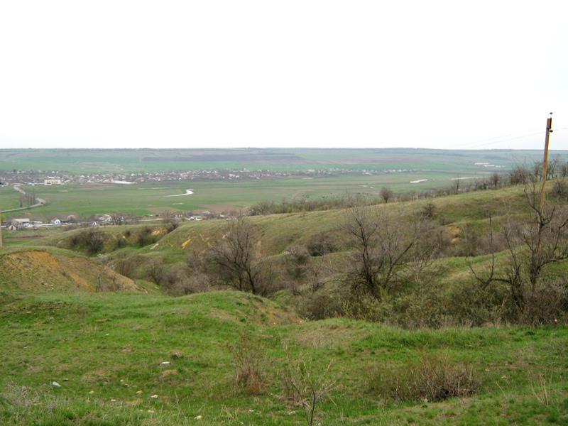 р. Малый Куяльник, изображение ландшафта.