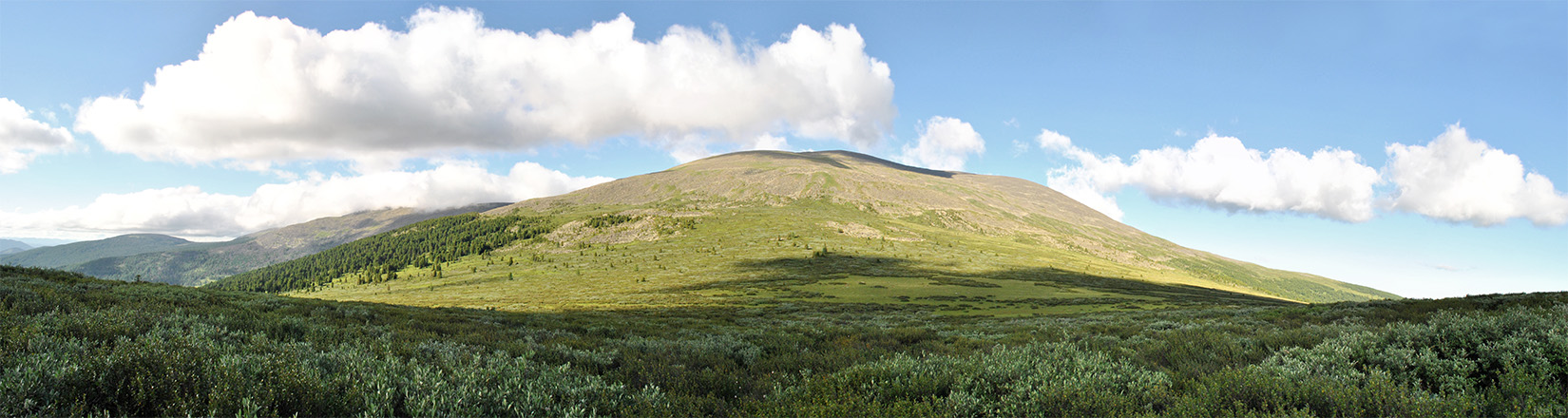 Гора Сарлык, изображение ландшафта.