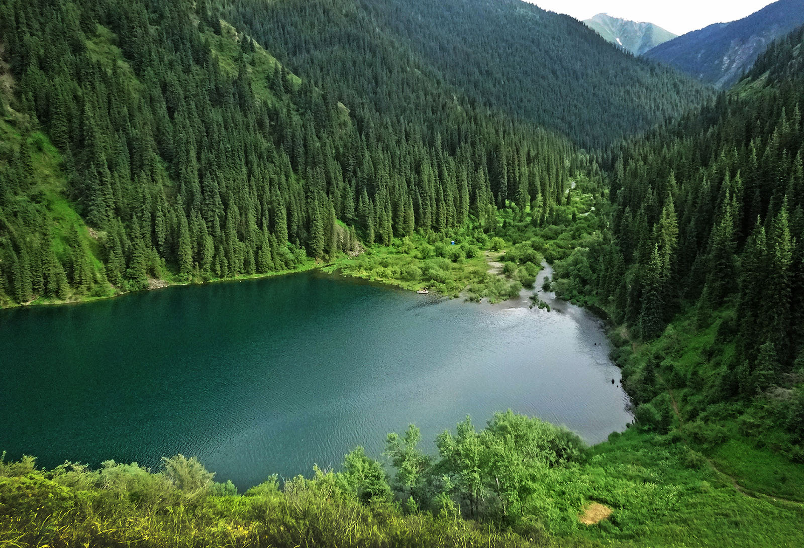 Кольсайские озера, image of landscape/habitat.