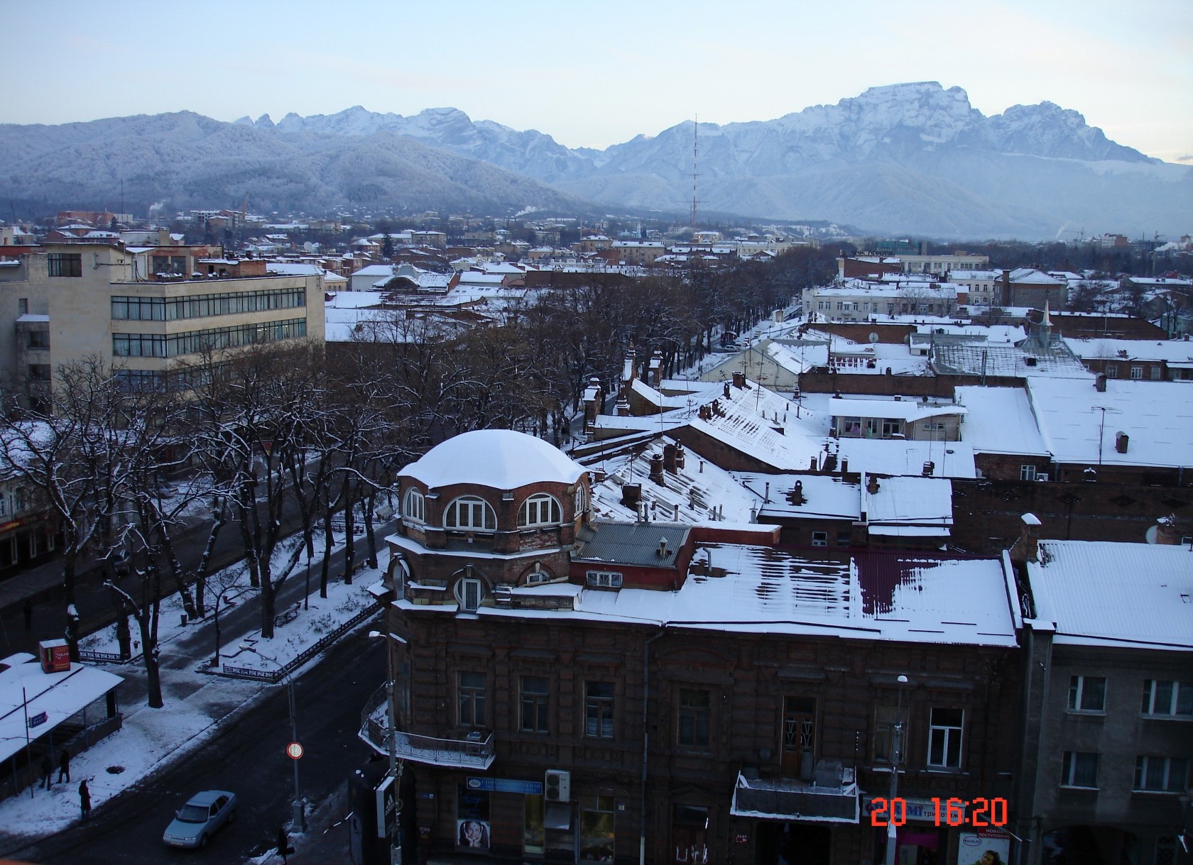 Владикавказ, изображение ландшафта.