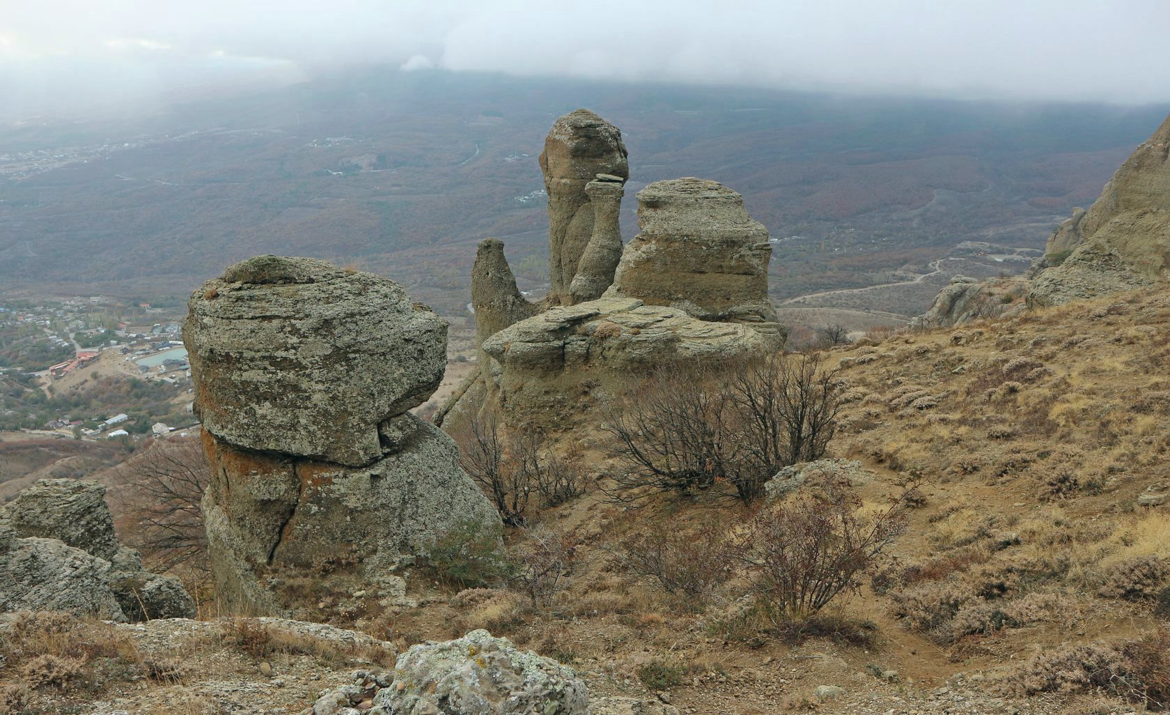 Южная Демерджи, изображение ландшафта.