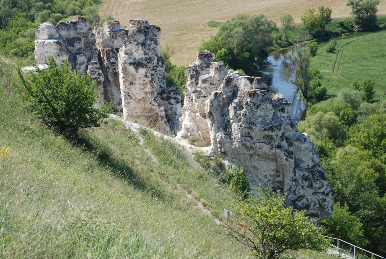 Дивногорье, изображение ландшафта.