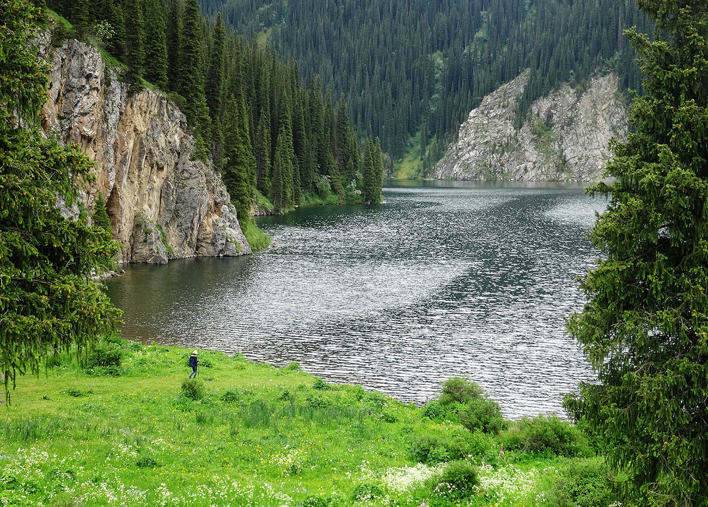 Кольсайские озера, image of landscape/habitat.