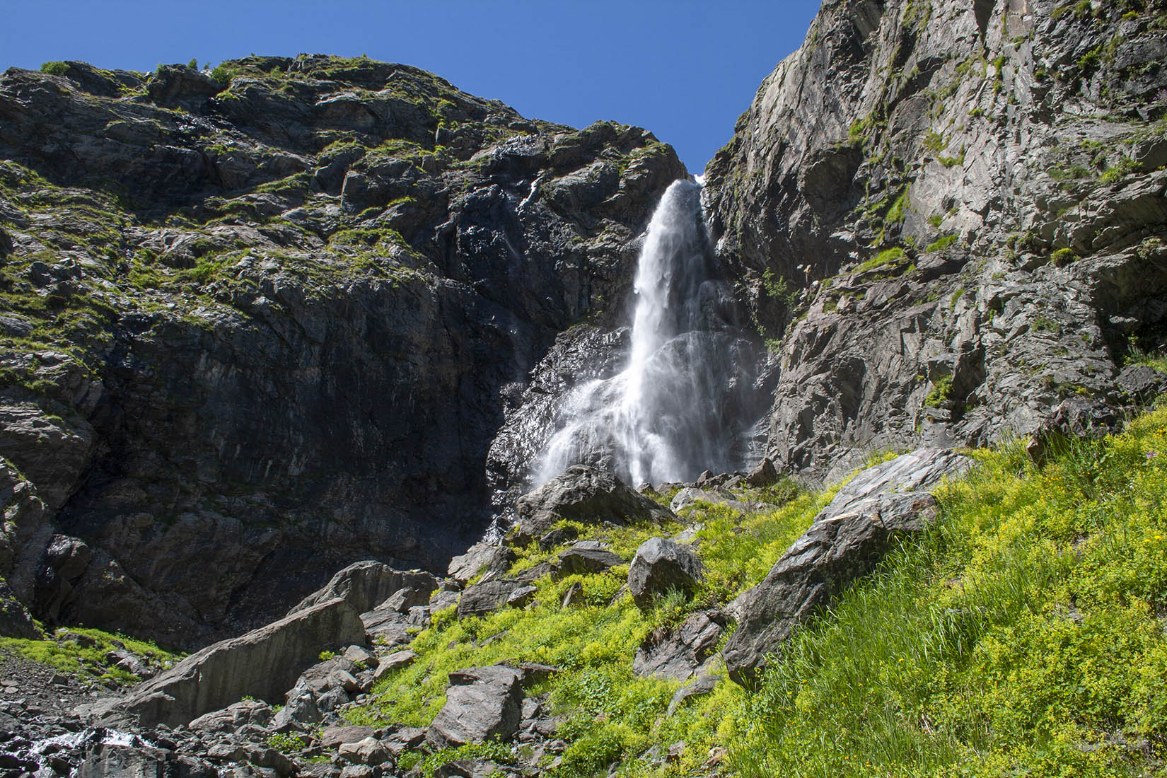 Ущелье реки Аманауз, image of landscape/habitat.