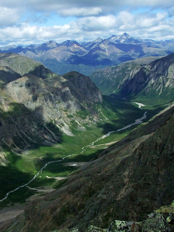 Хребет Кодар, изображение ландшафта.
