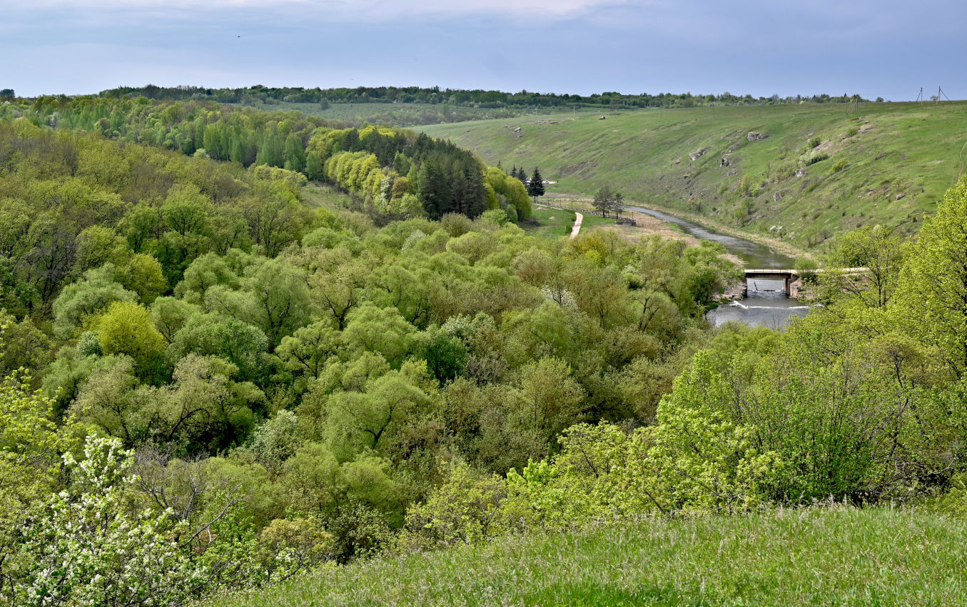 Долина реки Воргол, image of landscape/habitat.