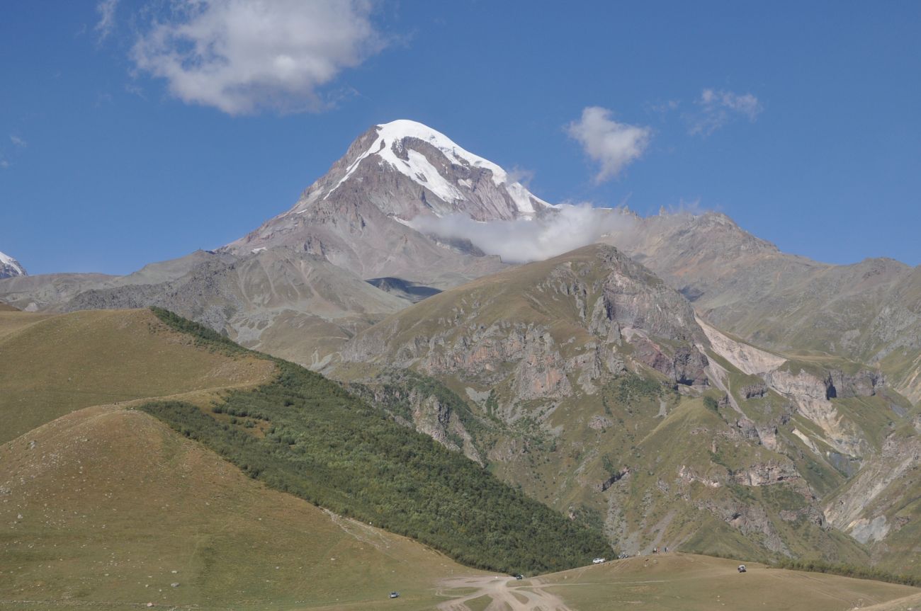 Гора Казбек, image of landscape/habitat.