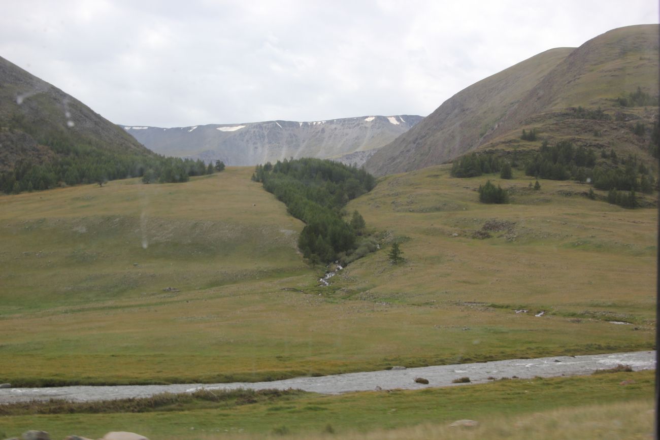 Окрестности устья Дыстой, изображение ландшафта.