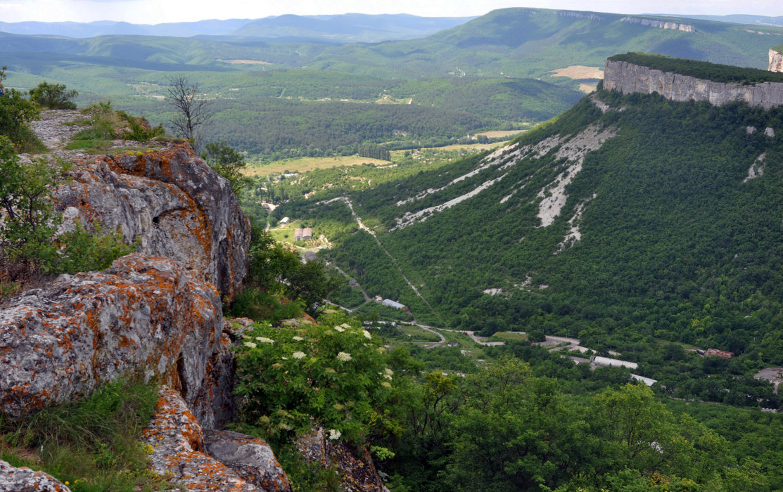 Тепе-Кермен, image of landscape/habitat.