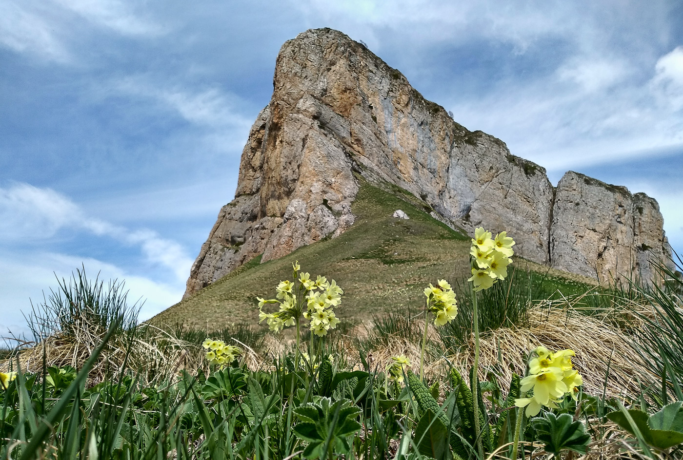 Гора Малый Тхач, image of landscape/habitat.