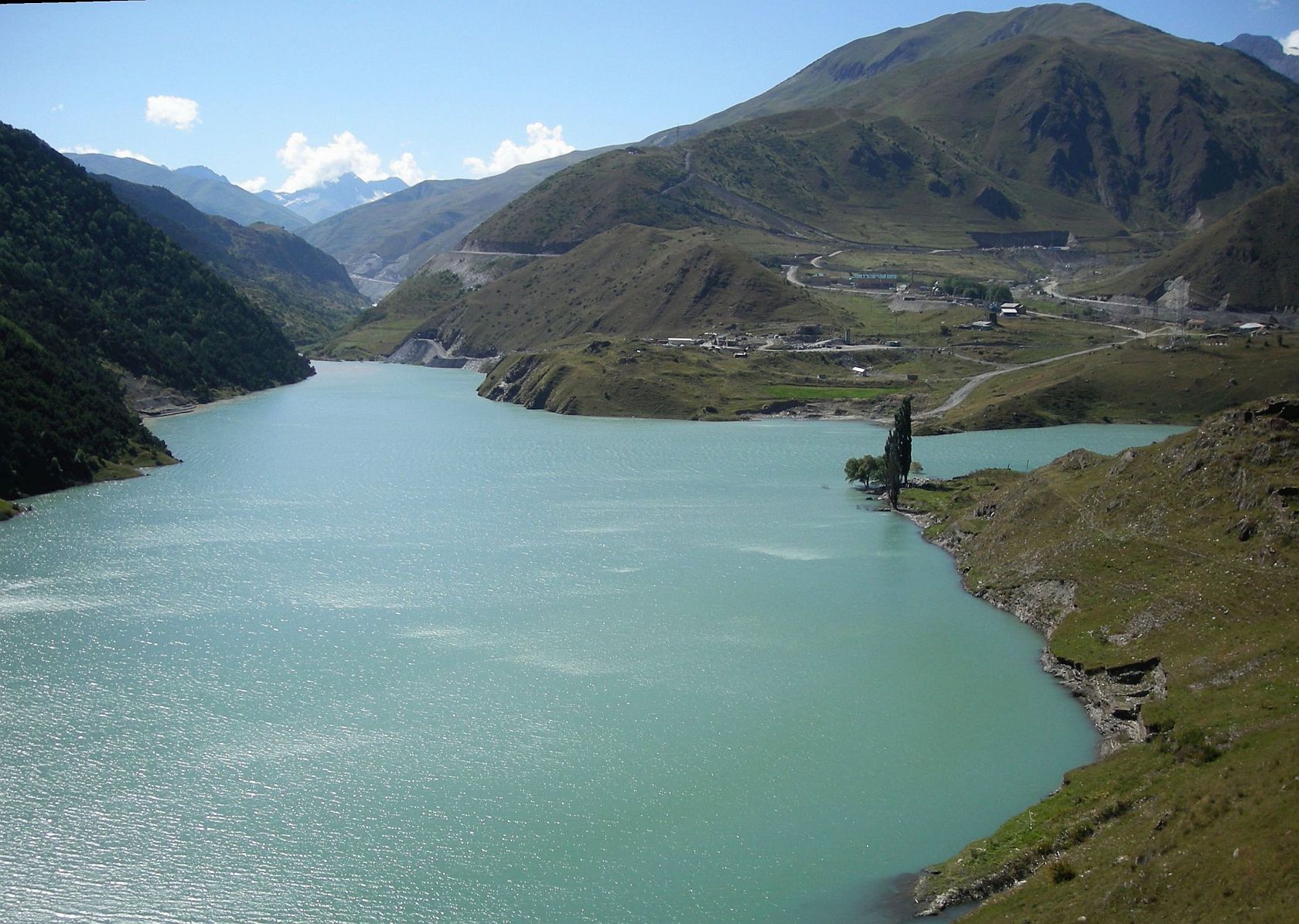 Зарамагская котловина, image of landscape/habitat.