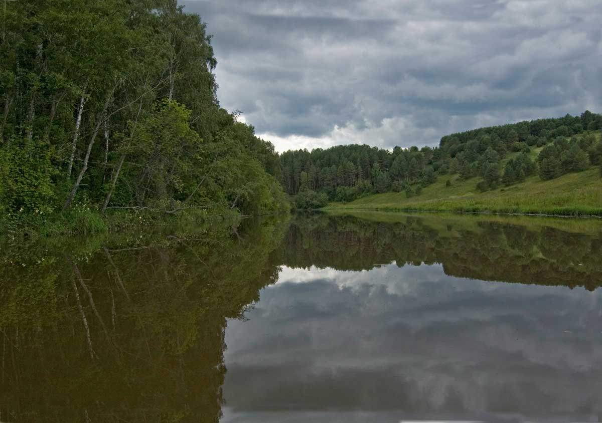 Окрестности деревни Комарово, image of landscape/habitat.