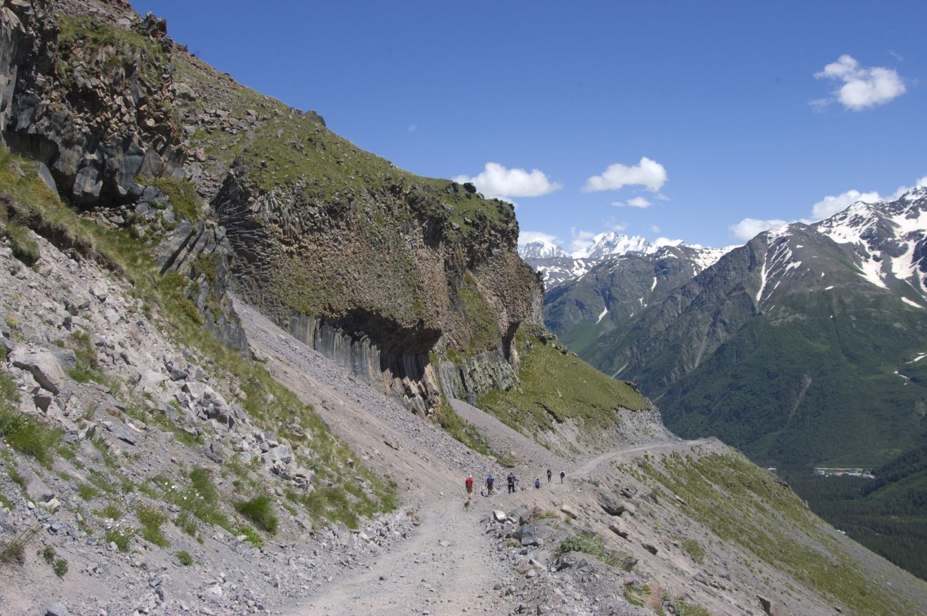 Путь к Терскольской обсерватории, image of landscape/habitat.