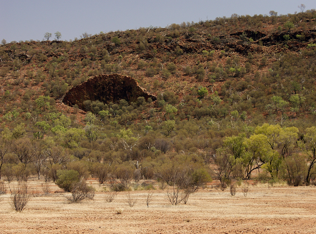 Alice Springs и окрестности, изображение ландшафта.