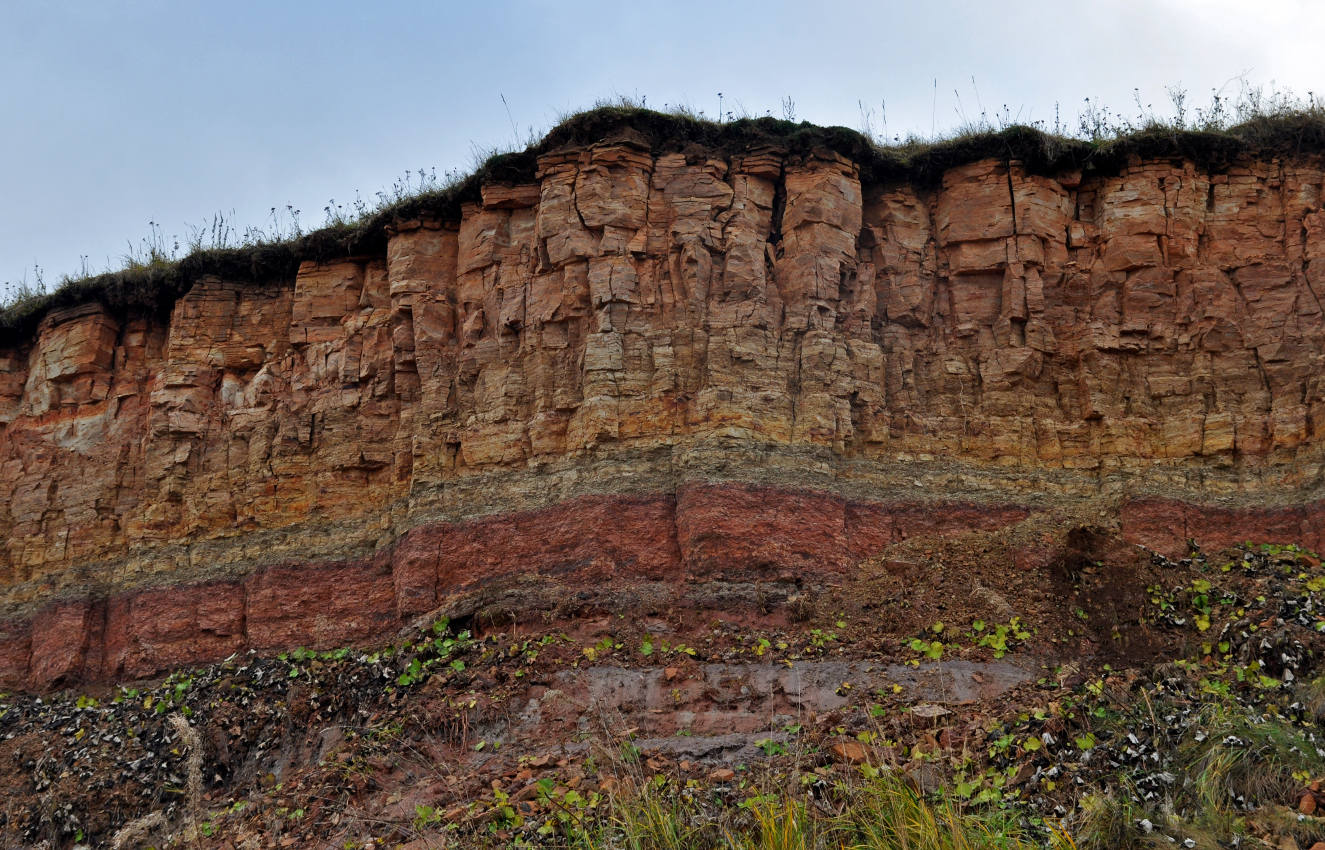 Ильменский глинт, image of landscape/habitat.