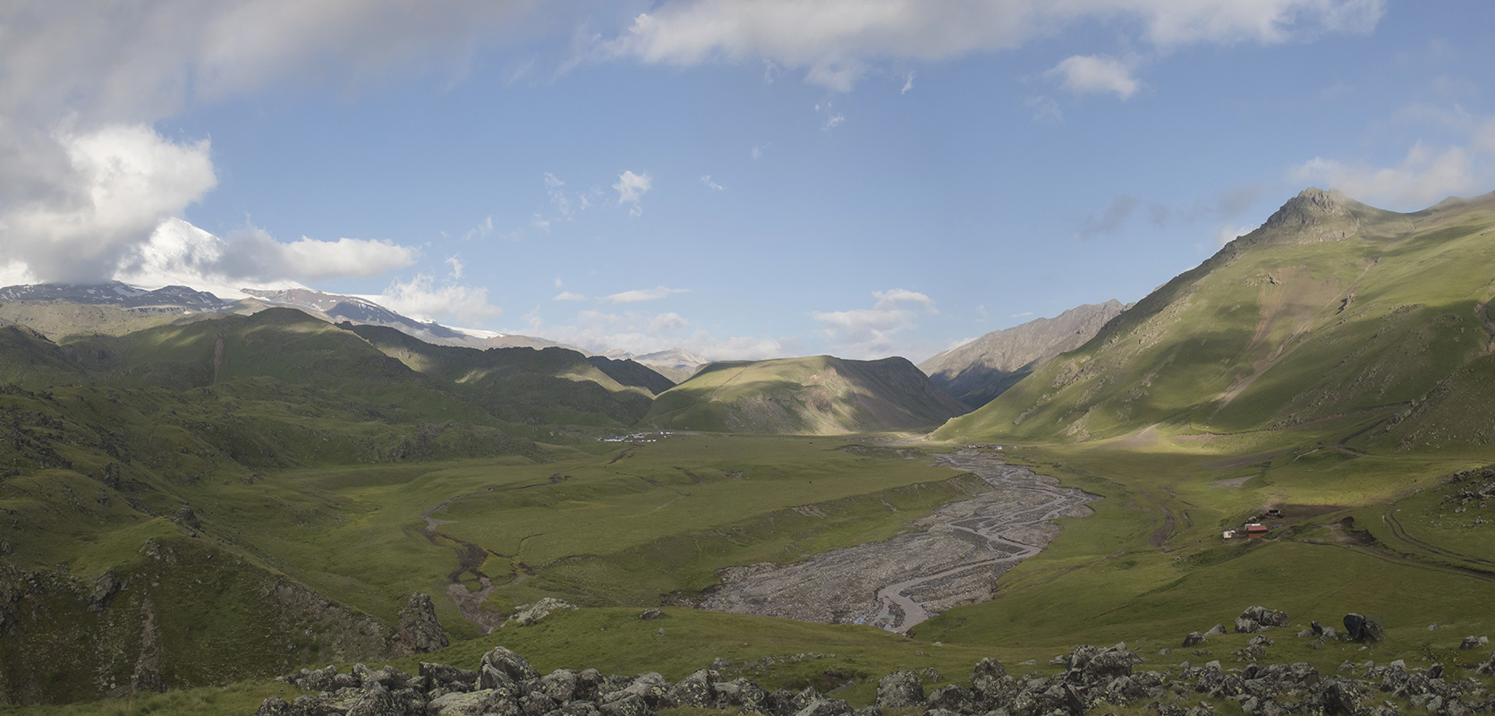 Долина реки Кызыл-Кол, image of landscape/habitat.